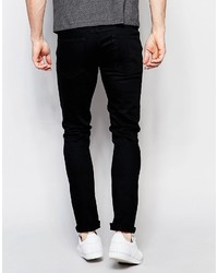 schwarze enge Jeans von ONLY & SONS