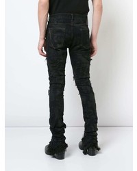 schwarze enge Jeans von Fagassent