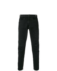 schwarze enge Jeans von Paura