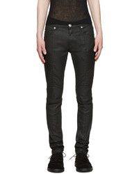 schwarze enge Jeans von Pierre Balmain