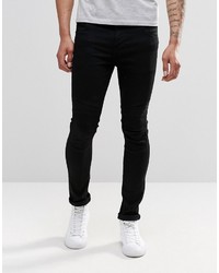 schwarze enge Jeans von Pull&Bear