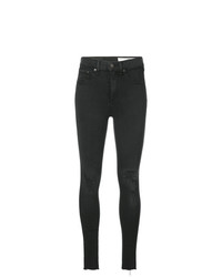 schwarze enge Jeans von rag & bone/JEAN