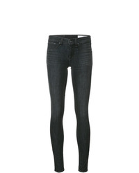 schwarze enge Jeans von rag & bone/JEAN