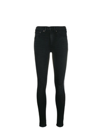 schwarze enge Jeans von rag & bone/JEAN