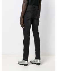 schwarze enge Jeans von Saint Laurent