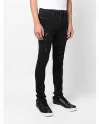 schwarze enge Jeans von Neuw