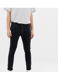 schwarze enge Jeans von Reclaimed Vintage