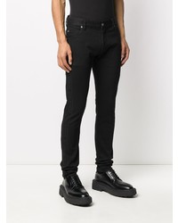 schwarze enge Jeans von Balmain