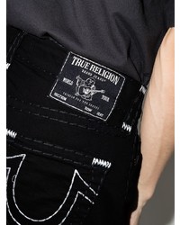 schwarze enge Jeans von True Religion