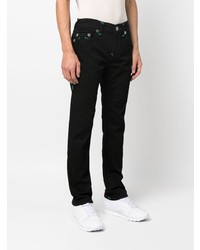 schwarze enge Jeans von True Religion