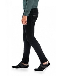 schwarze enge Jeans von SALSA