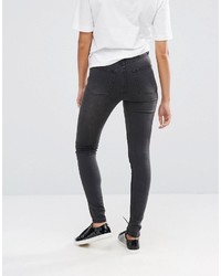 schwarze enge Jeans von Cheap Monday