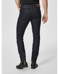 schwarze enge Jeans von Selected Homme