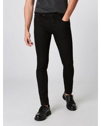 schwarze enge Jeans von Selected Homme