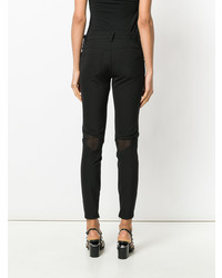 schwarze enge Jeans von Versace Jeans