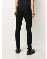 schwarze enge Jeans von Alexander McQueen