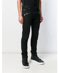 schwarze enge Jeans von Balmain