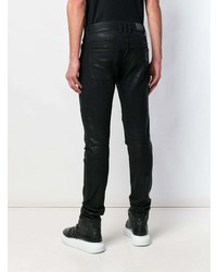 schwarze enge Jeans von Balmain