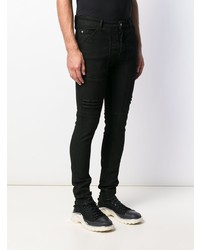 schwarze enge Jeans von Rick Owens DRKSHDW