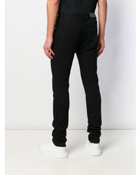 schwarze enge Jeans von Balmain