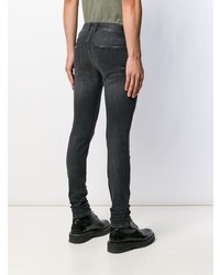 schwarze enge Jeans von Diesel