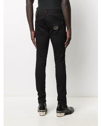 schwarze enge Jeans von Philipp Plein