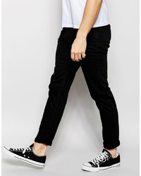 schwarze enge Jeans von Pull&Bear