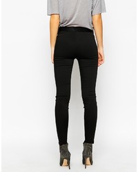 schwarze enge Jeans von Blank NYC