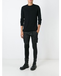 schwarze enge Jeans von Rick Owens DRKSHDW