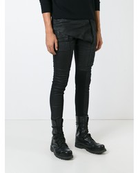 schwarze enge Jeans von Rick Owens DRKSHDW