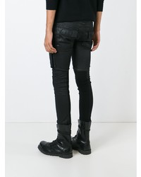 schwarze enge Jeans von Rick Owens DRKSHDW