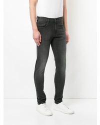 schwarze enge Jeans von Kent & Curwen