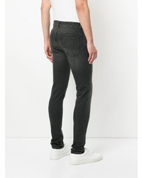 schwarze enge Jeans von Kent & Curwen