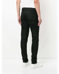 schwarze enge Jeans von Kent & Curwen