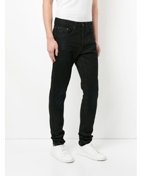 schwarze enge Jeans von Kent & Curwen