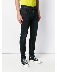 schwarze enge Jeans von R13