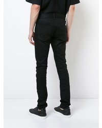 schwarze enge Jeans von John Elliott