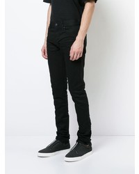 schwarze enge Jeans von John Elliott