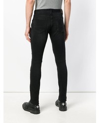 schwarze enge Jeans von Belstaff
