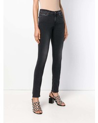 schwarze enge Jeans von 7 For All Mankind