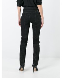 schwarze enge Jeans von Roberto Cavalli
