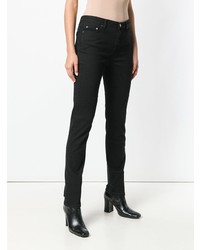 schwarze enge Jeans von Alberta Ferretti
