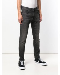 schwarze enge Jeans von Edwin