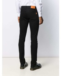schwarze enge Jeans von Sandro Paris