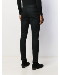 schwarze enge Jeans von Saint Laurent