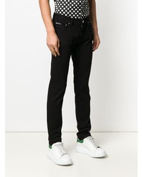 schwarze enge Jeans von Dolce & Gabbana