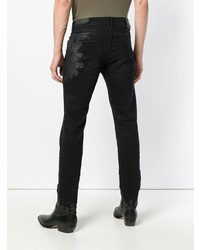 schwarze enge Jeans von Diesel Black Gold