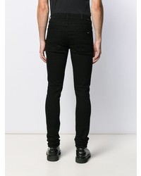 schwarze enge Jeans von Amiri