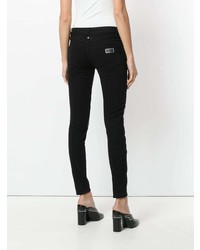 schwarze enge Jeans von Just Cavalli