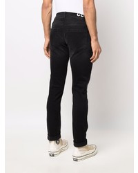 schwarze enge Jeans von Dondup